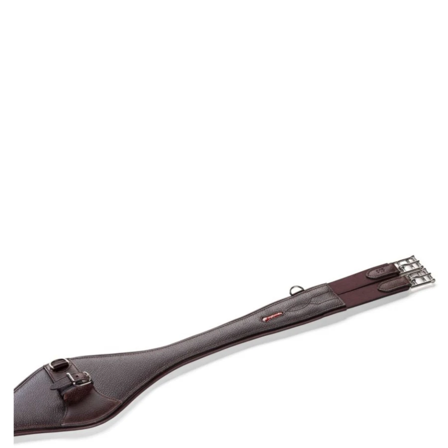 Popręg skórzany z małym fartuchem Equipe Candy GH02 anatomiczny skokowy ogólnoużytkowy jumping girth x-horse.com 2.jpg