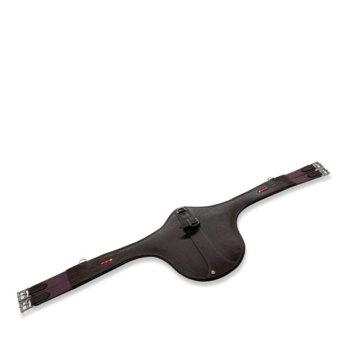 popręg skokowy anatomiczny z fartuchem GH03 jumping girth x-horse.com.jpg